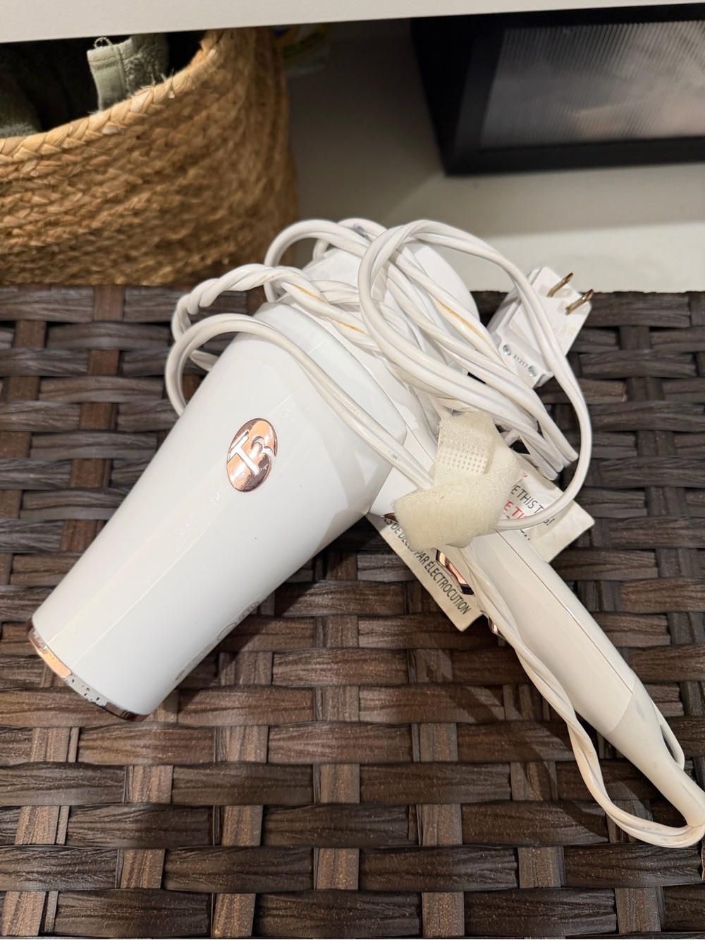T3 Micro White Hair Dryer
